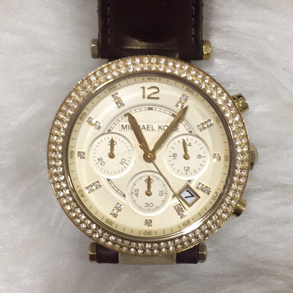 Michael Kors Leather Watch